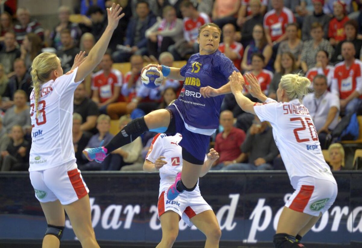 FOTO BOMBARDAMENT! România pune la pământ Danemarca în primul meci pentru Rio! #BravoFETELOR