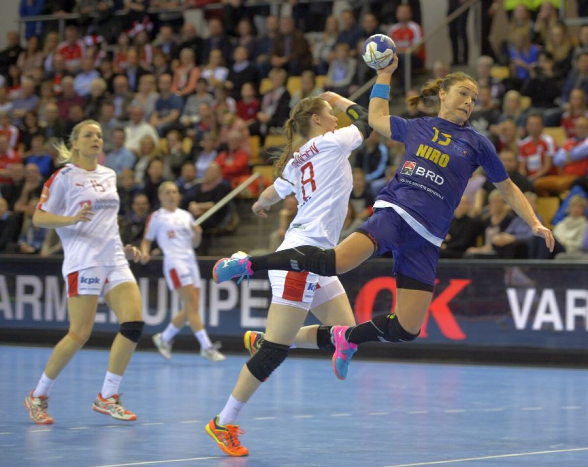 FOTO BOMBARDAMENT! România pune la pământ Danemarca în primul meci pentru Rio! #BravoFETELOR