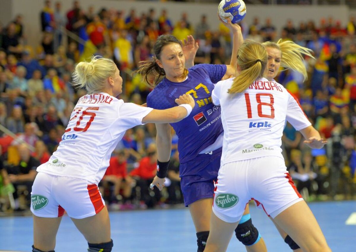 FOTO BOMBARDAMENT! România pune la pământ Danemarca în primul meci pentru Rio! #BravoFETELOR