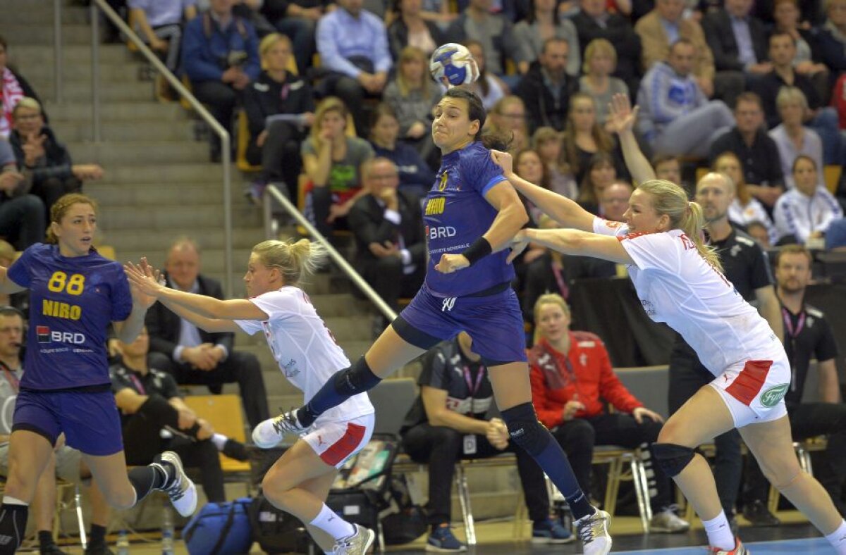 FOTO BOMBARDAMENT! România pune la pământ Danemarca în primul meci pentru Rio! #BravoFETELOR