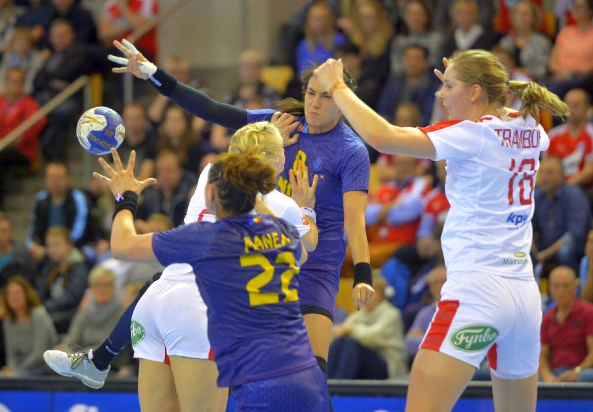 FOTO BOMBARDAMENT! România pune la pământ Danemarca în primul meci pentru Rio! #BravoFETELOR