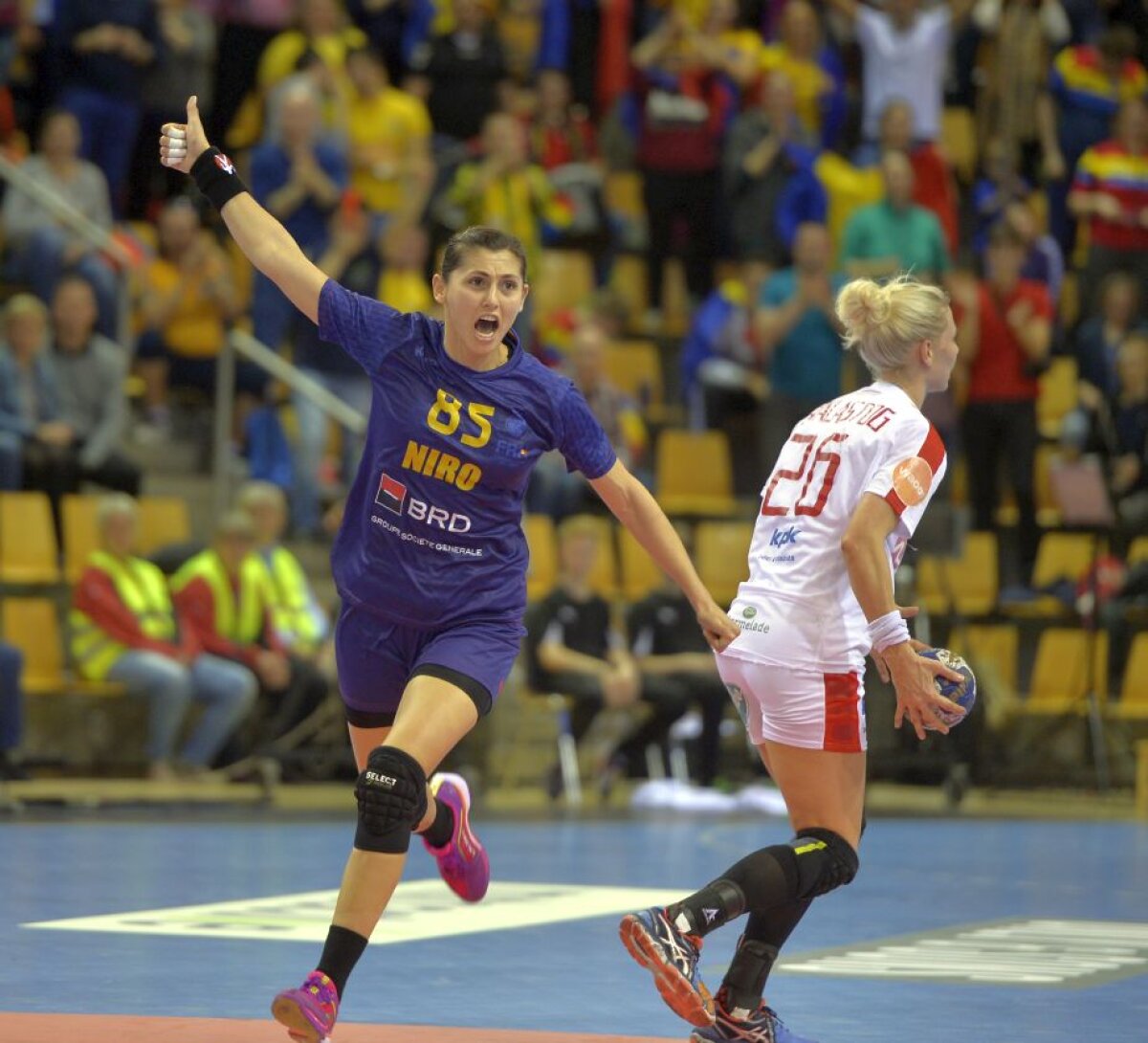 FOTO BOMBARDAMENT! România pune la pământ Danemarca în primul meci pentru Rio! #BravoFETELOR