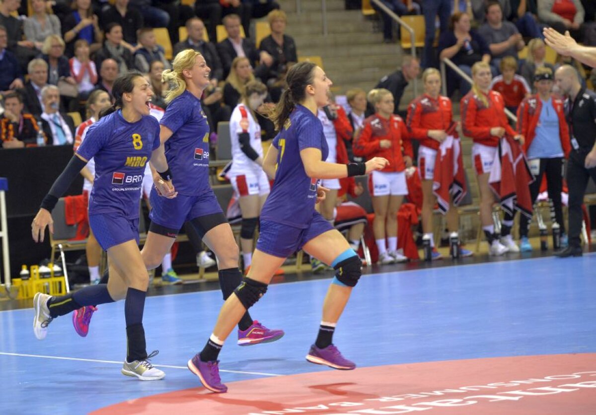 FOTO BOMBARDAMENT! România pune la pământ Danemarca în primul meci pentru Rio! #BravoFETELOR