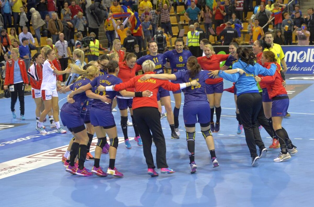 FOTO BOMBARDAMENT! România pune la pământ Danemarca în primul meci pentru Rio! #BravoFETELOR