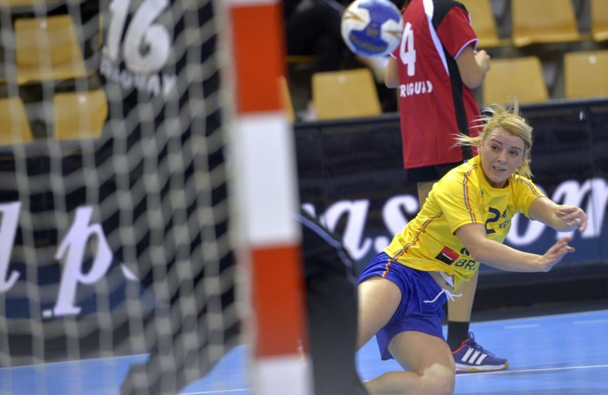 FOTO Distracție cu Uruguayul » Naționala României n-a avut nicio problemă cu adversara de azi, 36-19. Victoria Muntenegrului cu Danemarca ne-a adus oficial la Rio