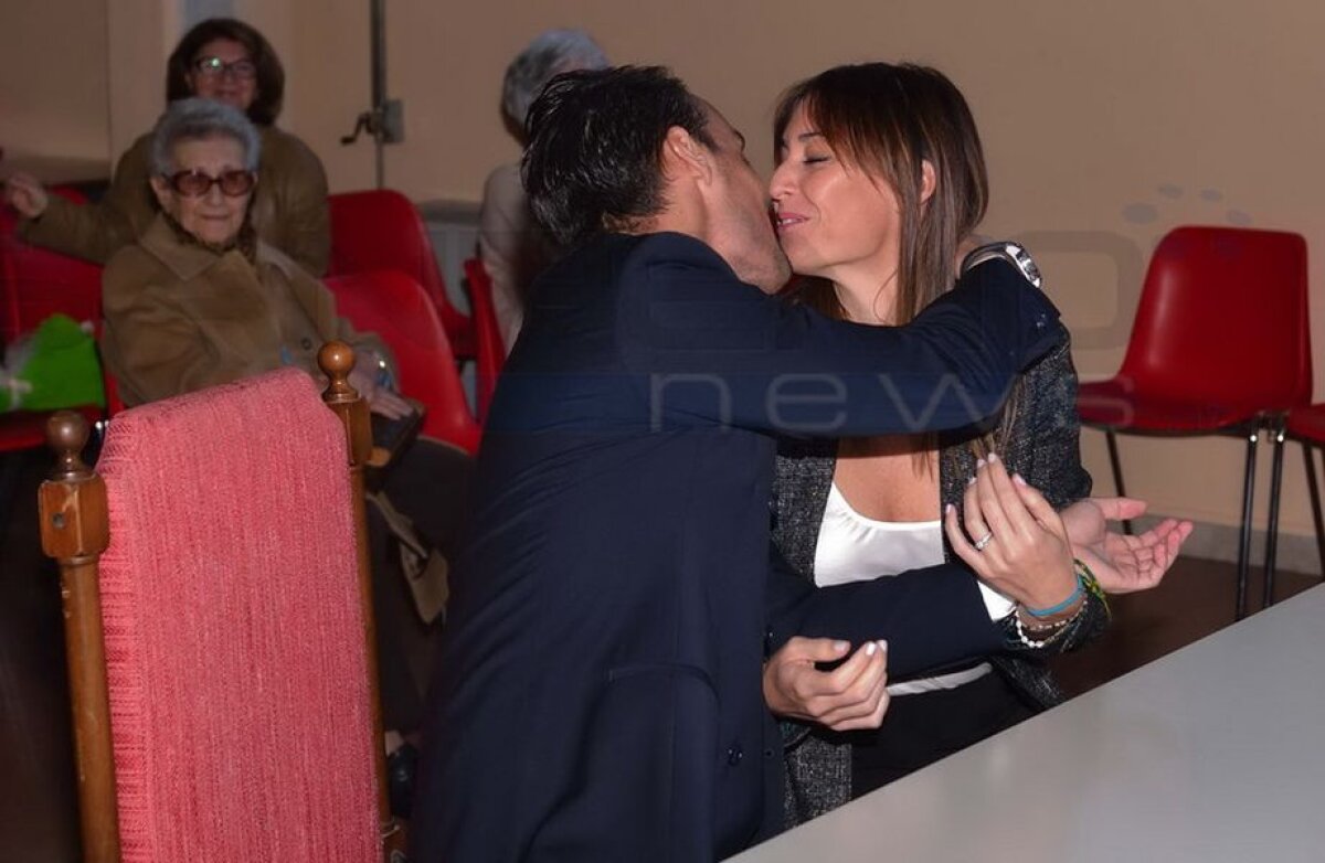 FOTO Și-au spus ”DA” » Cel mai popular cuplu din sportul italian s-a căsătorit