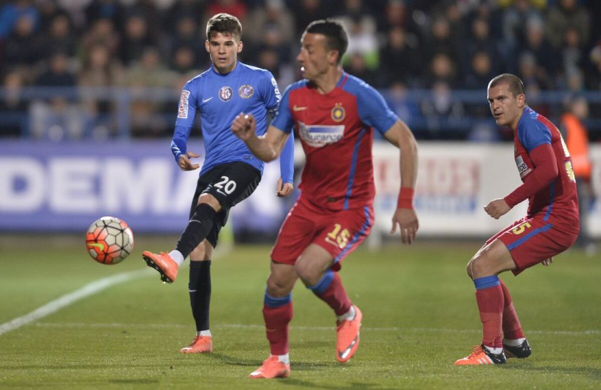 VIDEO+FOTO Reghe le-a băgat antigel » Steaua a învins Viitorul cu 3-1 și a urcat pe locul 2