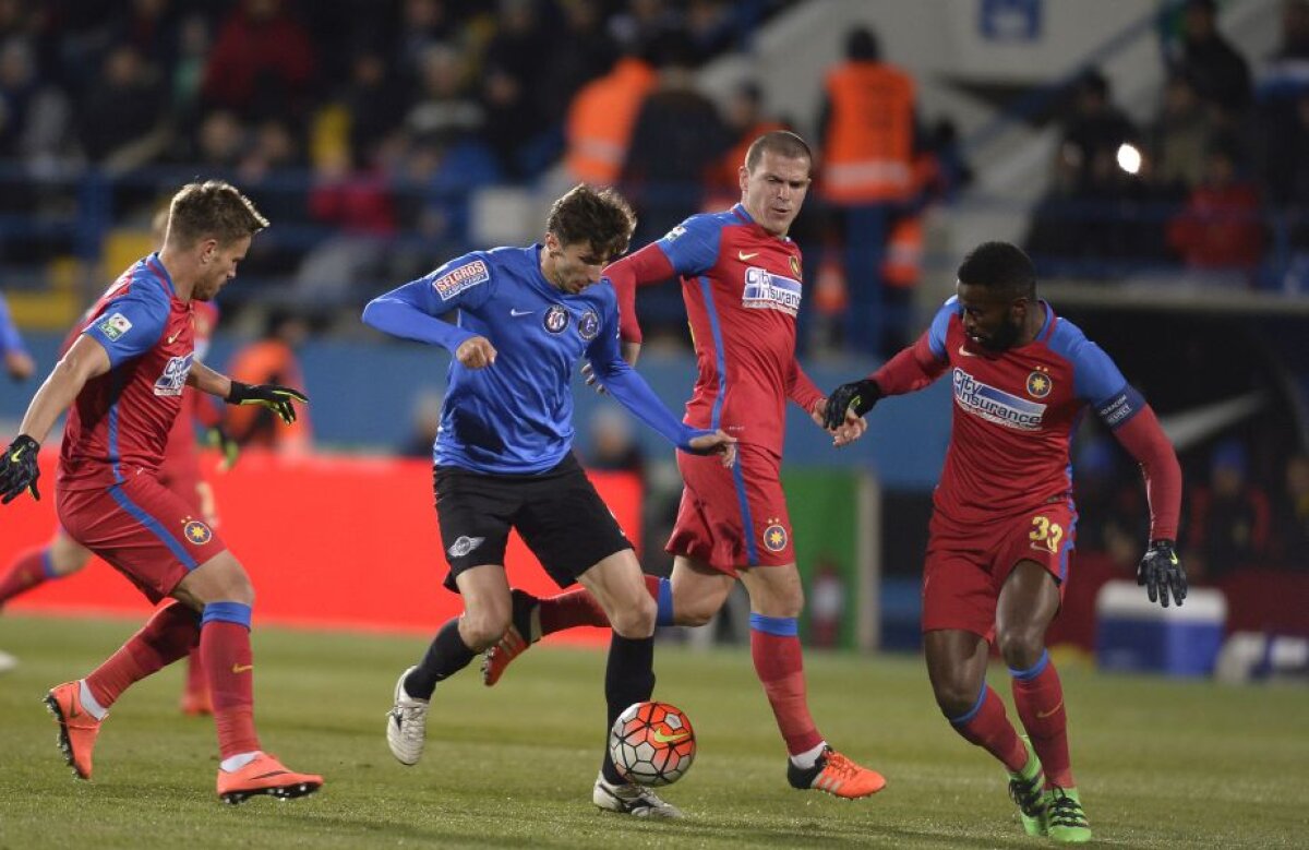 VIDEO+FOTO Reghe le-a băgat antigel » Steaua a învins Viitorul cu 3-1 și a urcat pe locul 2