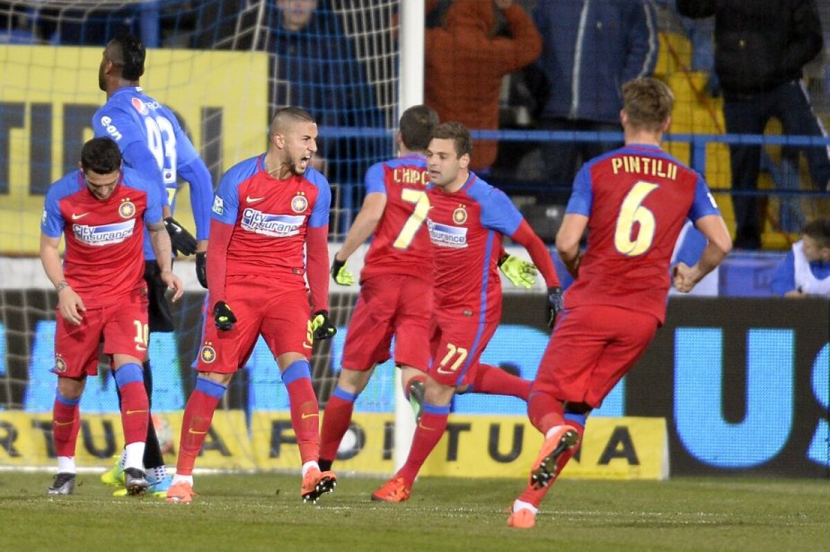 VIDEO+FOTO Reghe le-a băgat antigel » Steaua a învins Viitorul cu 3-1 și a urcat pe locul 2