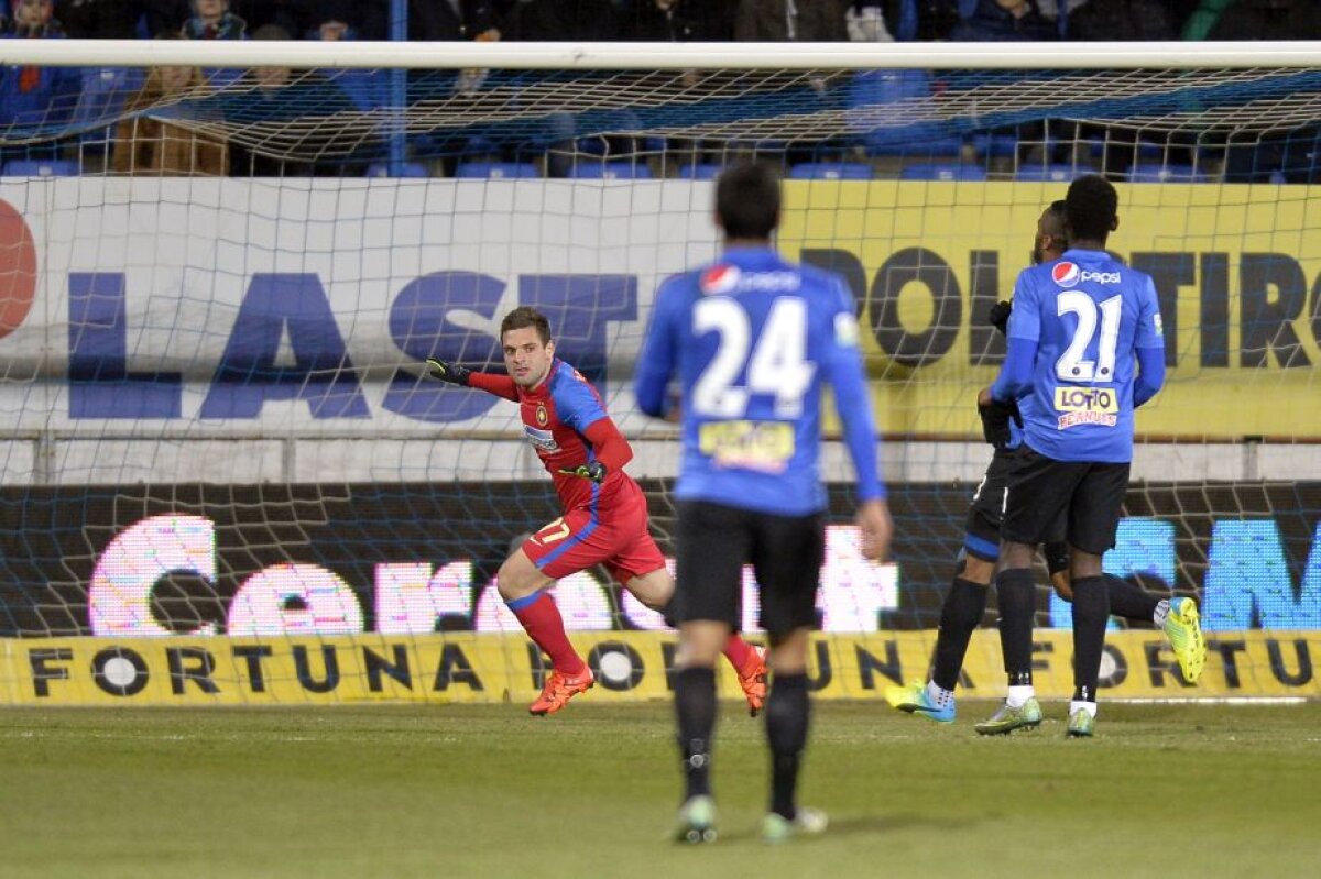 VIDEO+FOTO Reghe le-a băgat antigel » Steaua a învins Viitorul cu 3-1 și a urcat pe locul 2
