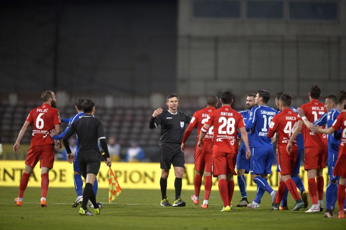 VIDEO+FOTO Dinamo a fost egalată în ultimul minut de Pandurii, 1-1, și a ratat șansa să o ajungă pe Steaua