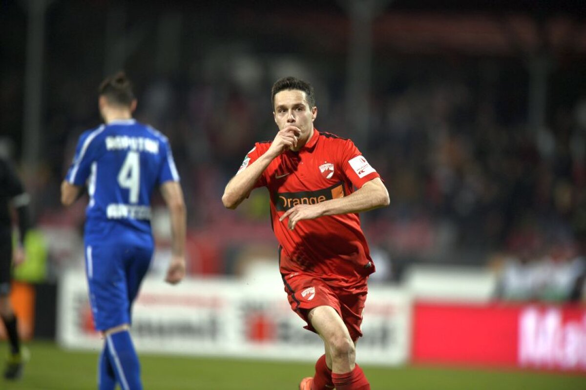 VIDEO+FOTO Dinamo a fost egalată în ultimul minut de Pandurii, 1-1, și a ratat șansa să o ajungă pe Steaua