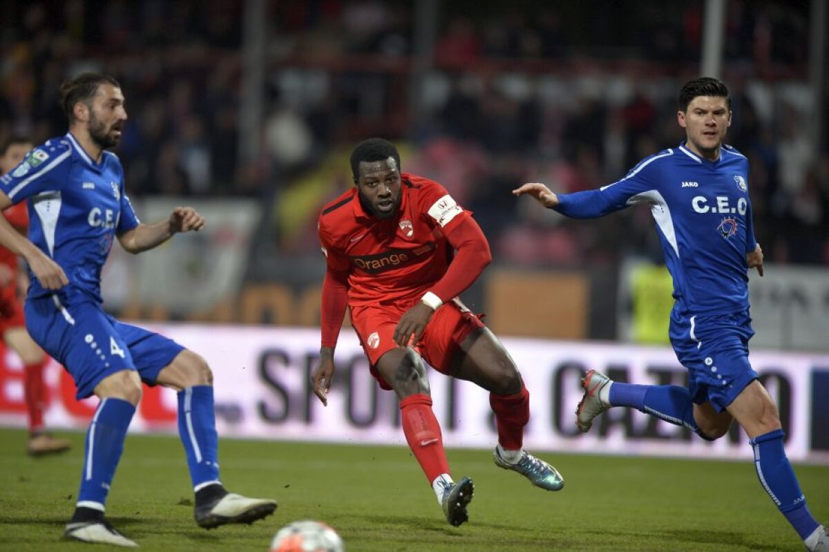 VIDEO+FOTO Dinamo a fost egalată în ultimul minut de Pandurii, 1-1, și a ratat șansa să o ajungă pe Steaua