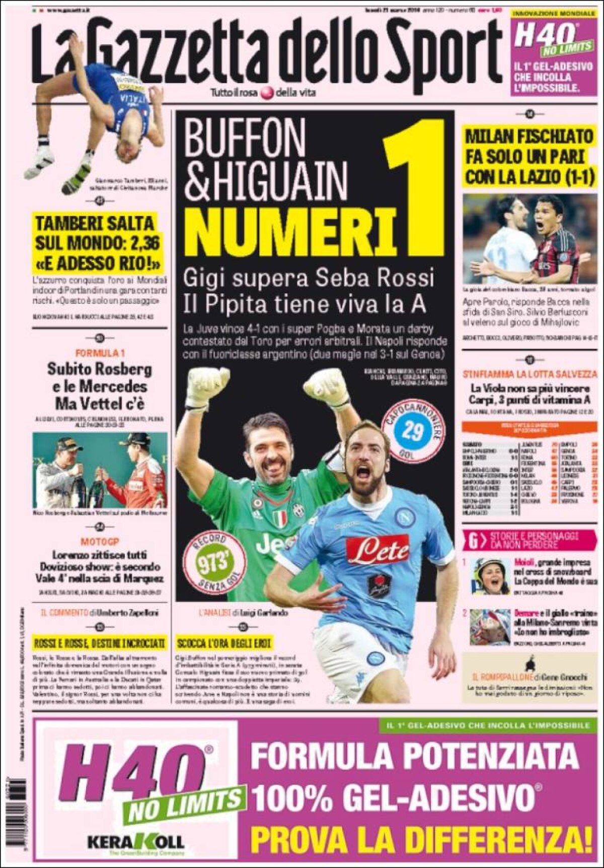 Ce scriu azi ziarele de sport din lume (21 martie 2016)