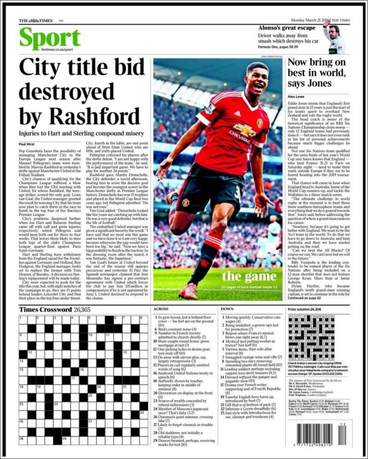 Ce scriu azi ziarele de sport din lume (21 martie 2016)