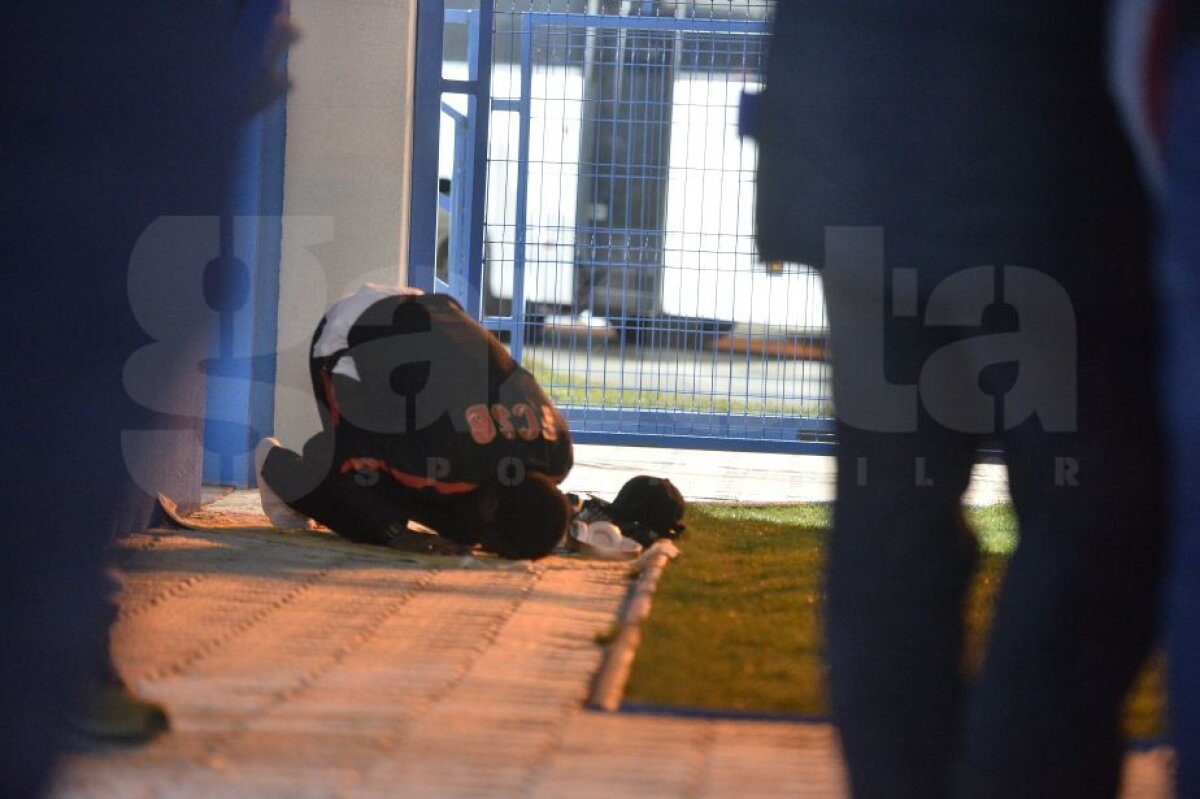 GALERIE FOTO Imagini impresionante! Gest emoţionant la finalul meciului Viitorul - Steaua