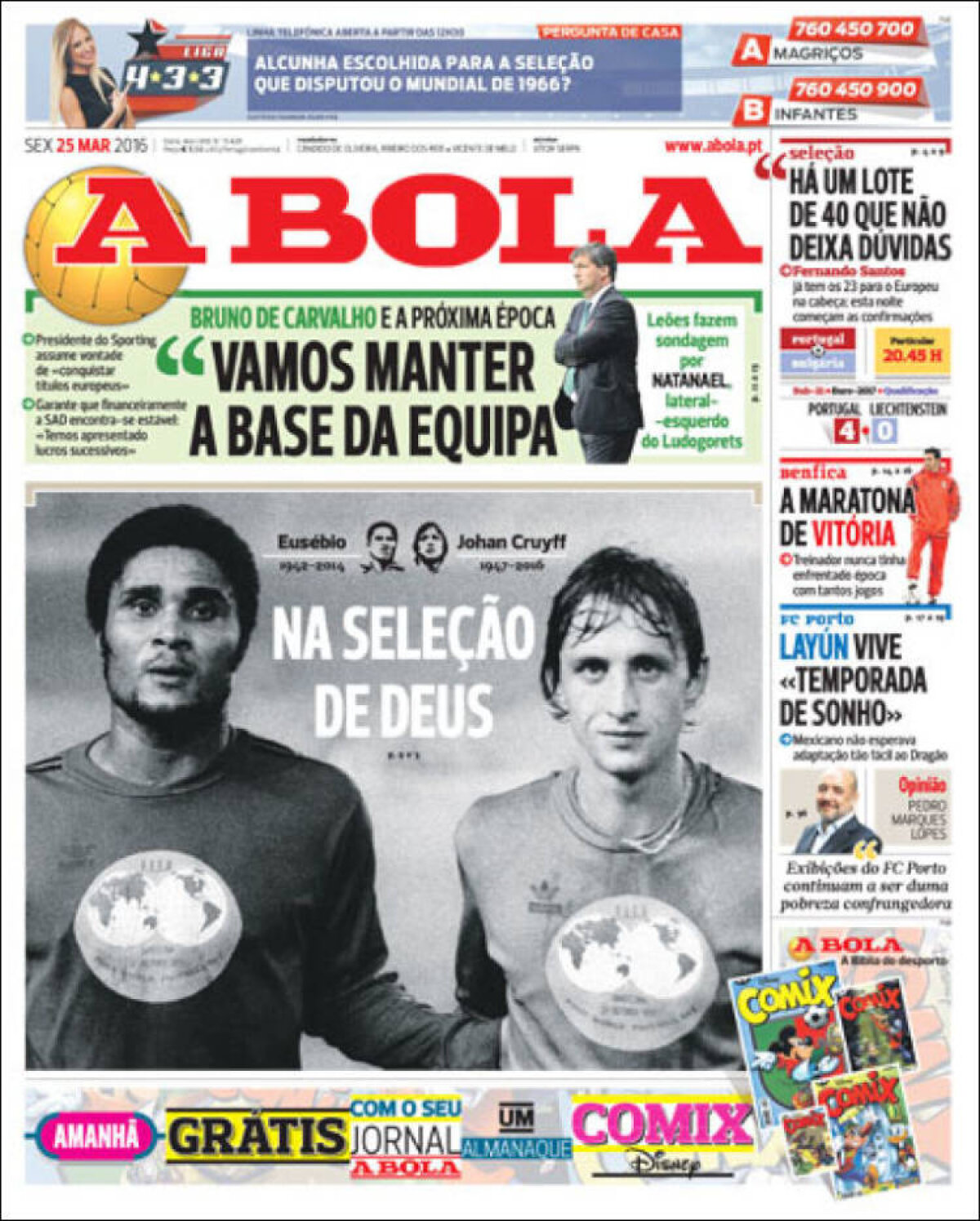 Ce scriu azi ziarele de sport din lume (25 martie 2016)