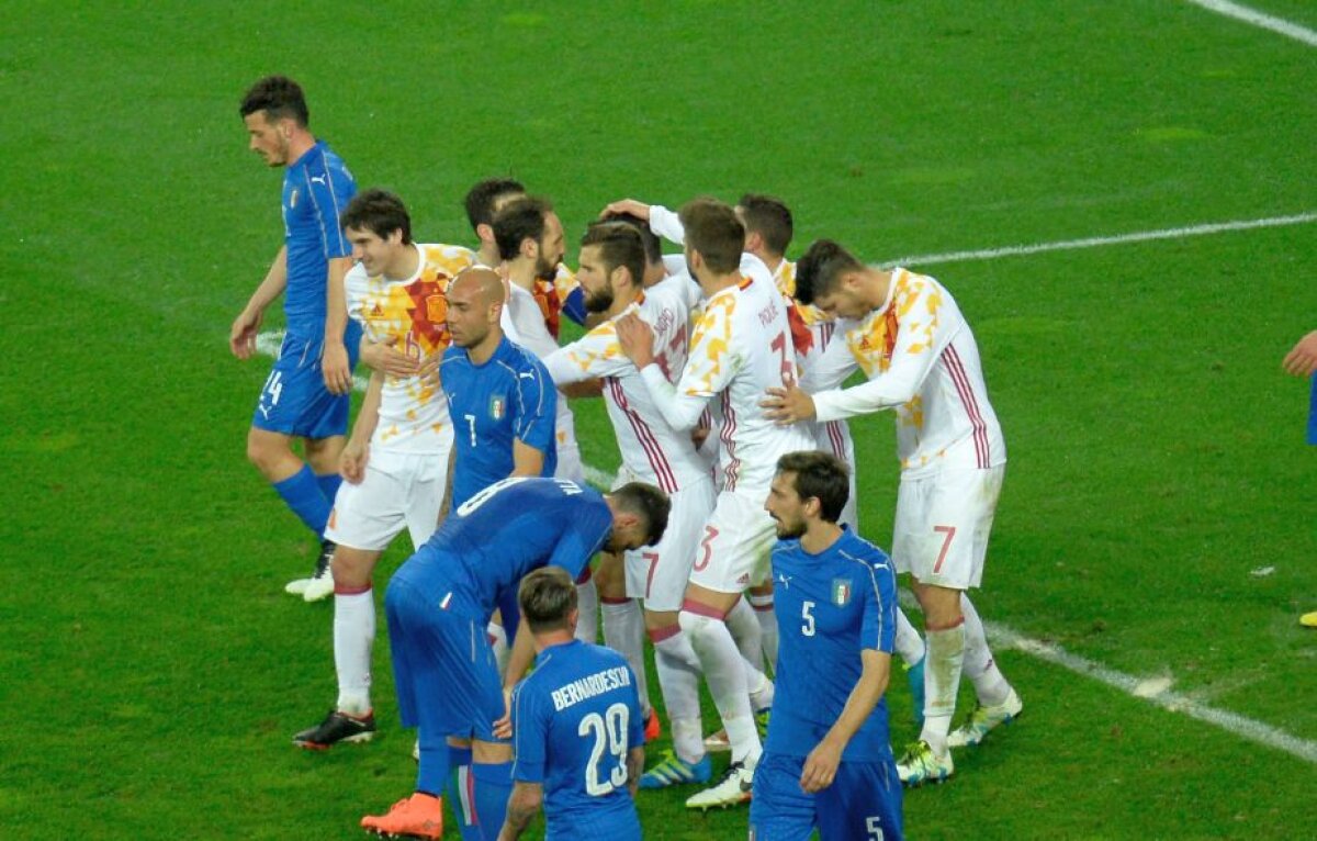 VIDEO + FOTO Spania a remizat cu Italia, 1-1 » Cum a arătat echipa trimisă de viitoarea adversară a României