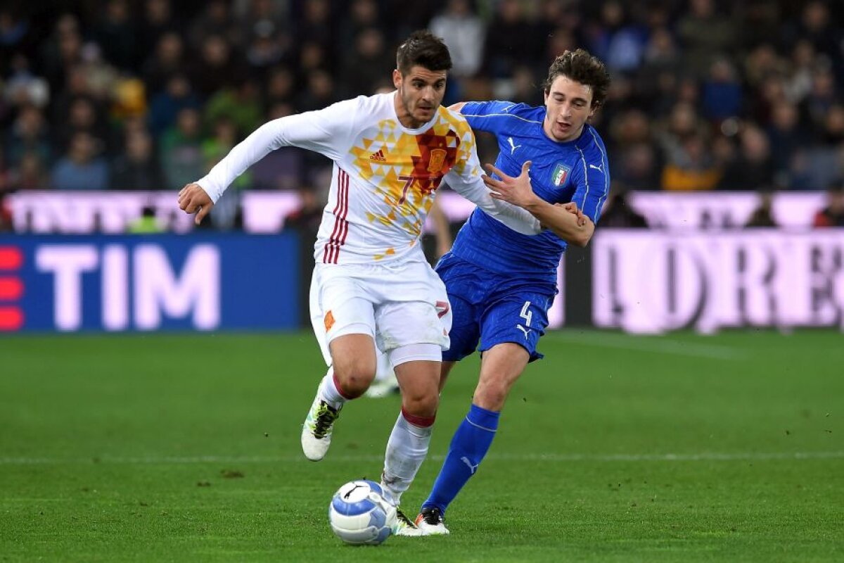 VIDEO + FOTO Spania a remizat cu Italia, 1-1 » Cum a arătat echipa trimisă de viitoarea adversară a României