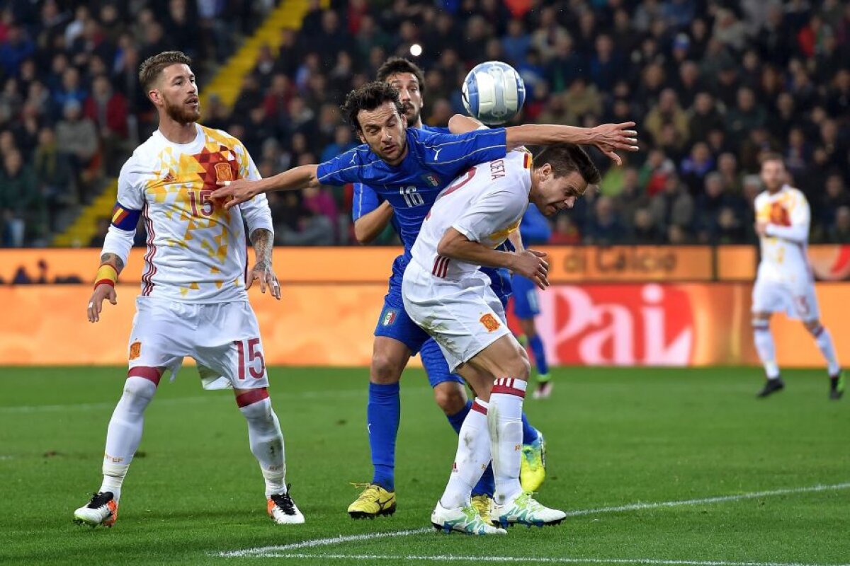 VIDEO + FOTO Spania a remizat cu Italia, 1-1 » Cum a arătat echipa trimisă de viitoarea adversară a României