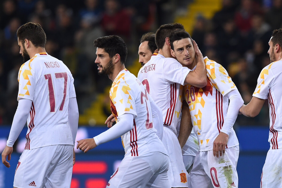 VIDEO + FOTO Spania a remizat cu Italia, 1-1 » Cum a arătat echipa trimisă de viitoarea adversară a României