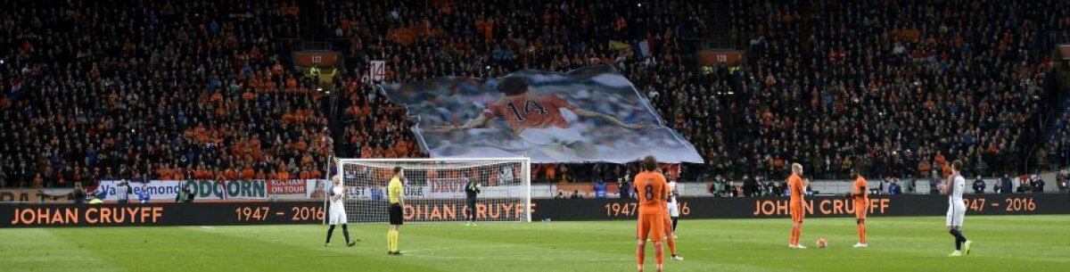 FOTO Despărțirea de zeu » Johan Cruyff a părăsit această lume în aplauzele fotbalului