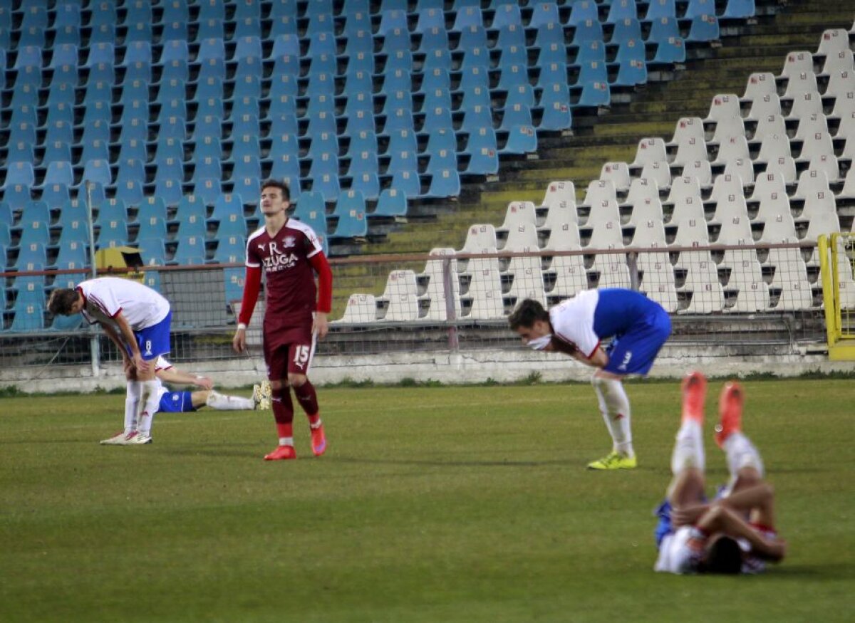 VIDEO Victorie categorică pentru Rapid, în meciul cu Oțelul, 3-0 » Fiul lui Ganea a reușit o dublă! Galățenii retrogradează în Liga a 3-a