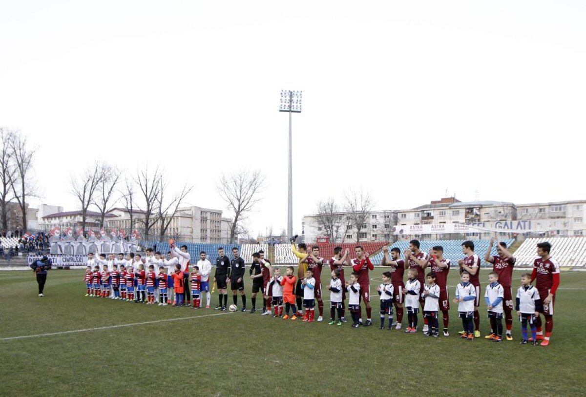 VIDEO Victorie categorică pentru Rapid, în meciul cu Oțelul, 3-0 » Fiul lui Ganea a reușit o dublă! Galățenii retrogradează în Liga a 3-a