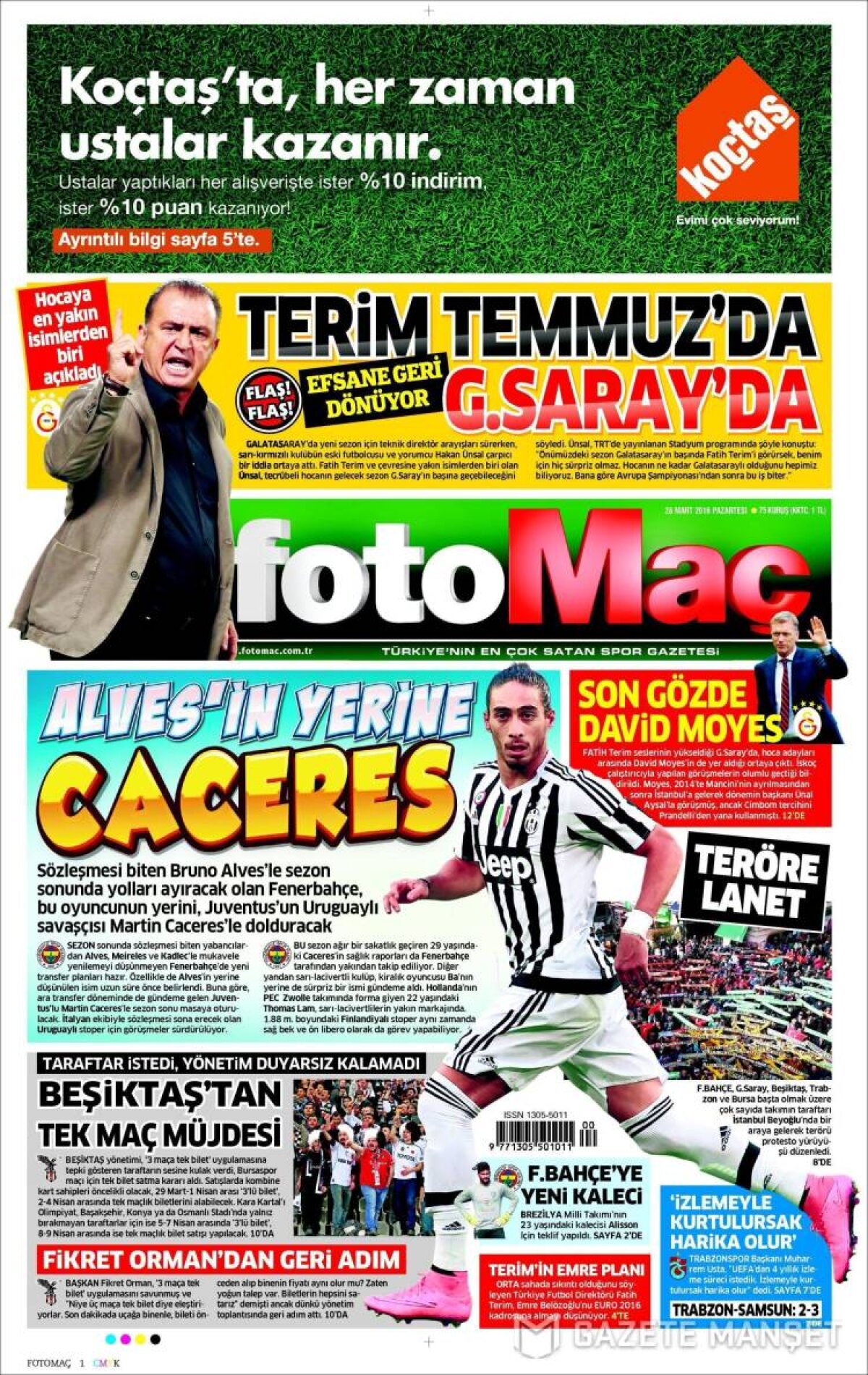 Ce scriu azi ziarele de sport din lume (28 martie 2016)