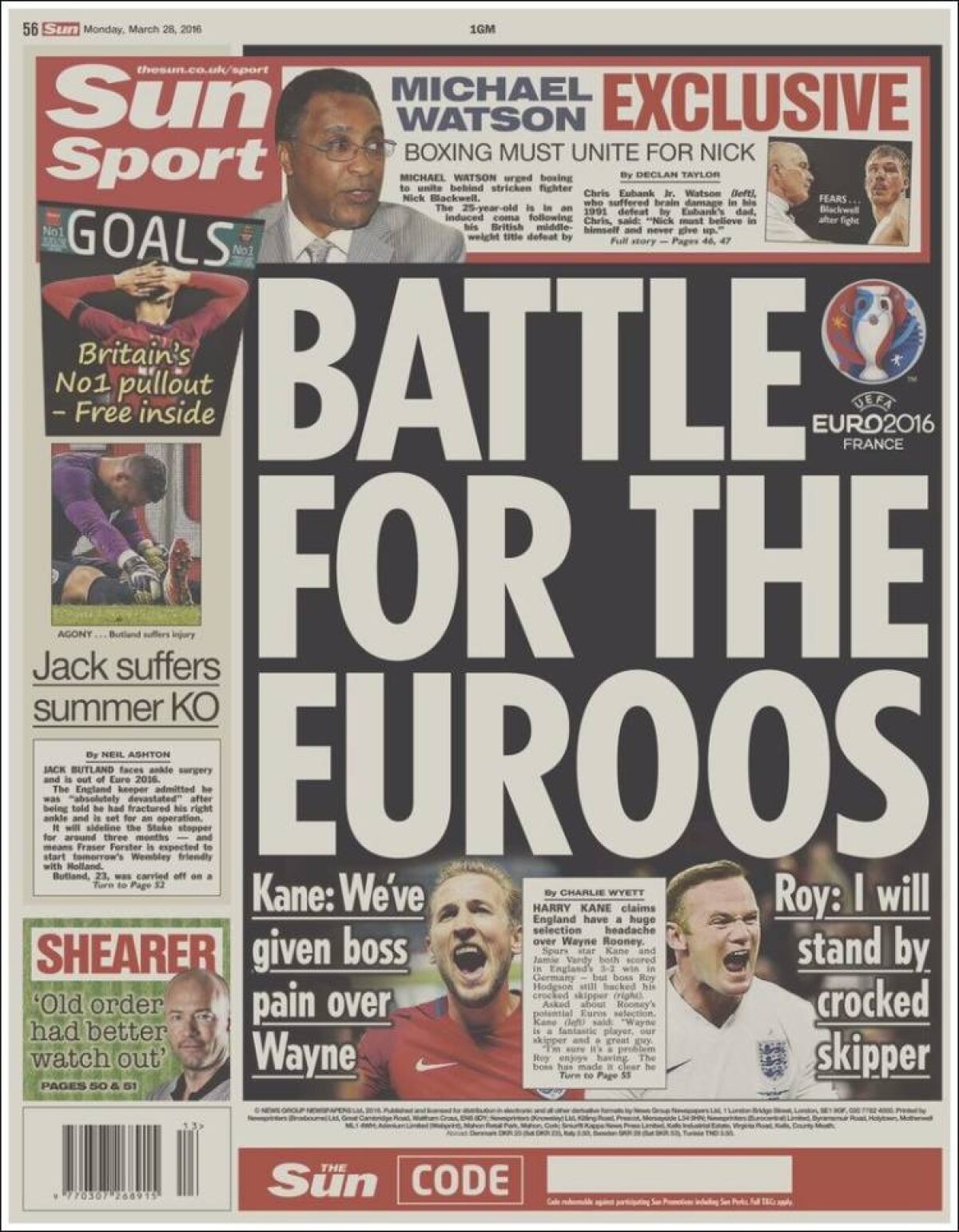 Ce scriu azi ziarele de sport din lume (28 martie 2016)