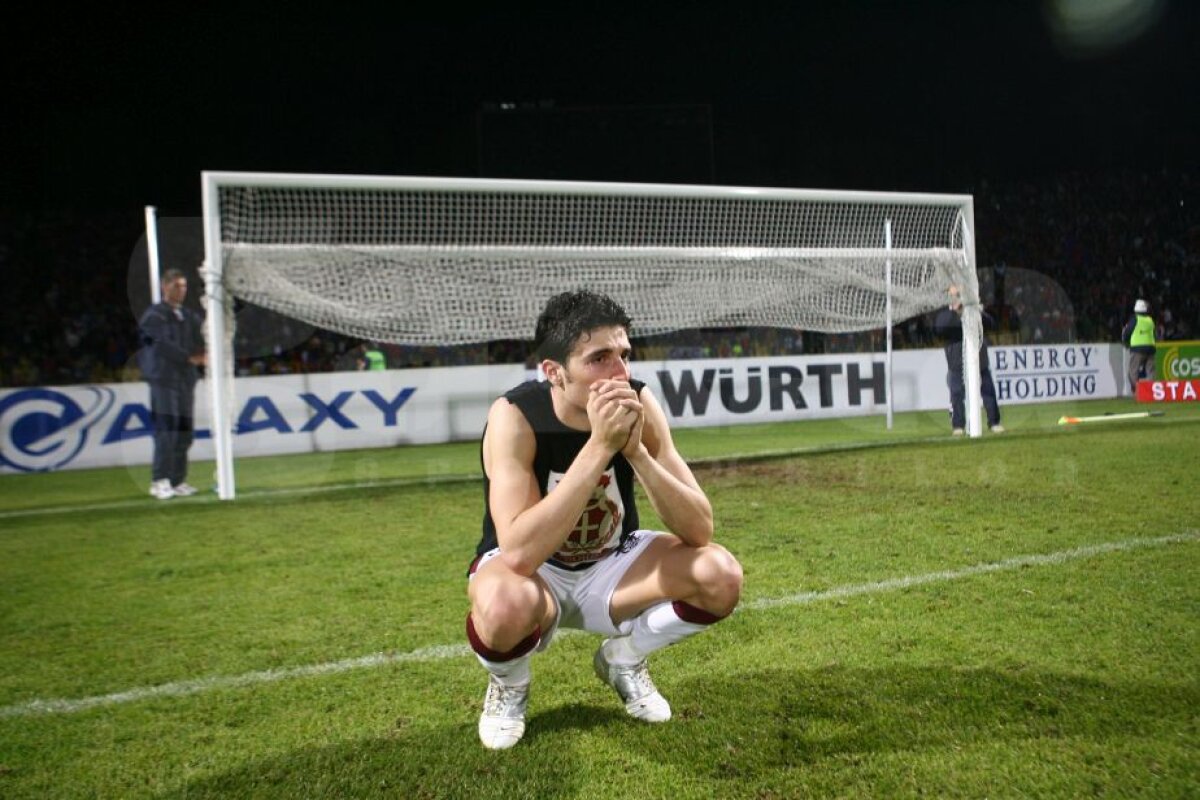 GALERIE FOTO 10 ani de la sfertul de Cupa UEFA Steaua - Rapid » Enigma lui Răzvan Lucescu: "Cred că niciodată nu voi găsi răspunsul la întrebarea asta!"