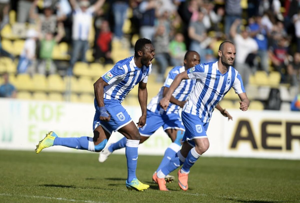 FOTO + VIDEO CS U Craiova - Botoșani 2-1 » Oltenii au intors rezultatul în 10 oameni și speră la cupele europene