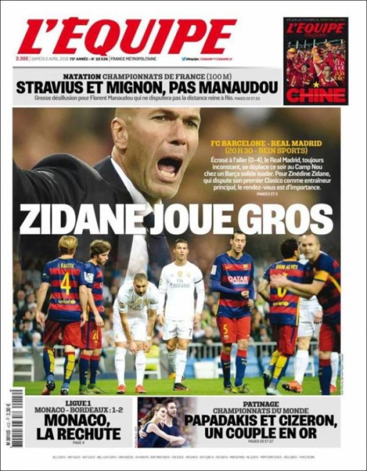 Ce scriu azi ziarele de sport din lume (2 aprilie 2016)