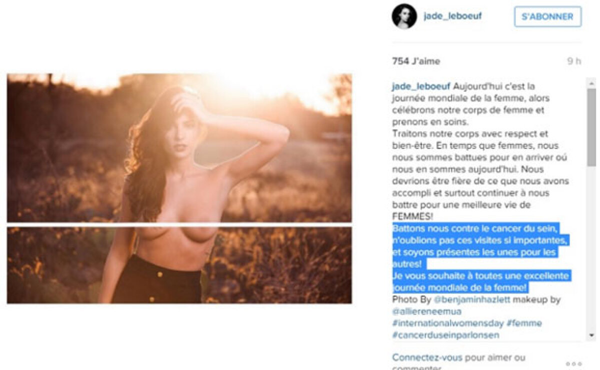 FOTO Legendarul Leboeuf are o fată care scandalizează Franța cu pozele sale nud
