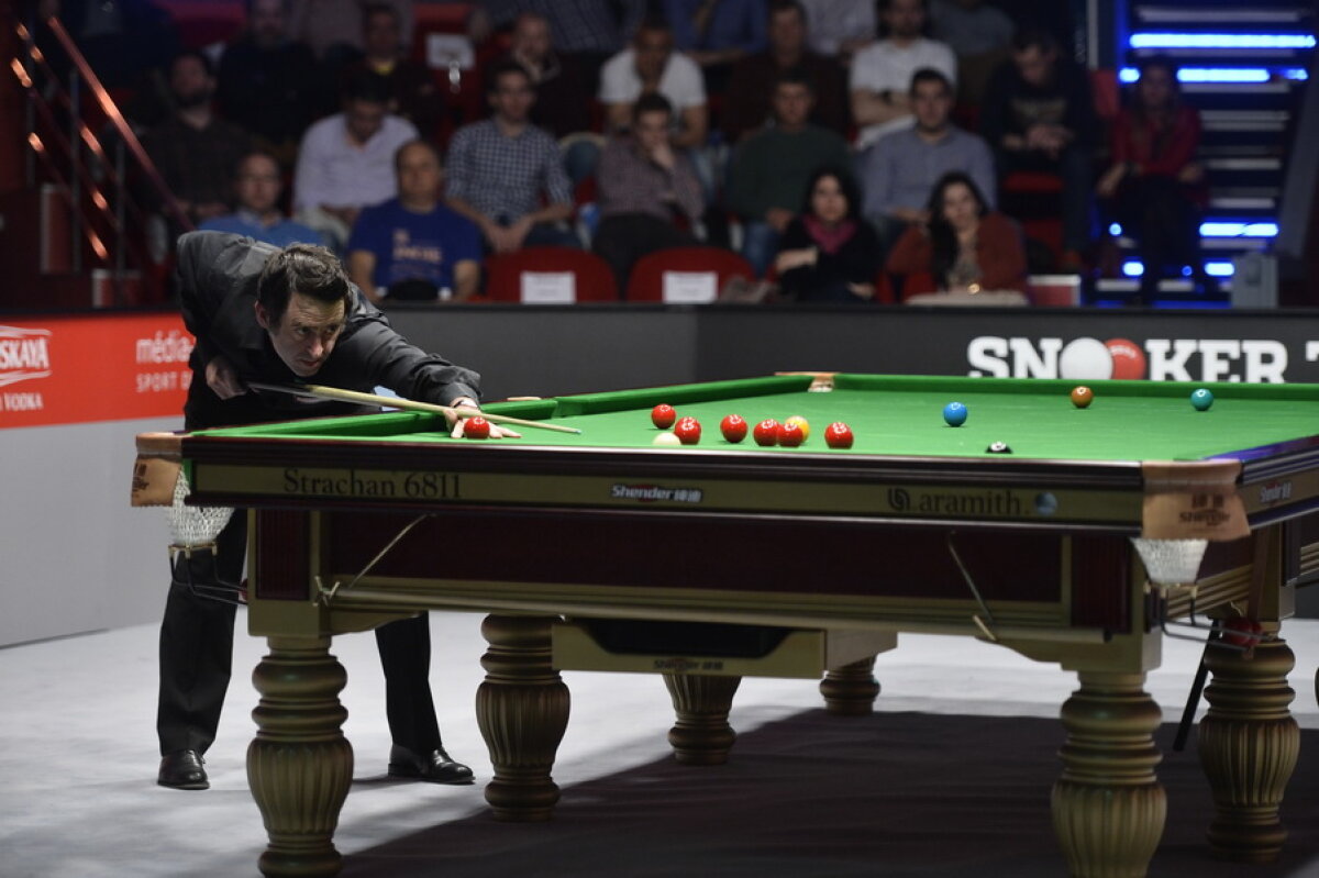 VIDEO+FOTO Seară de gală la București! Cei mai buni patru jucători de snooker din lume au oferit un spectacol de senzație » Toate detaliile!