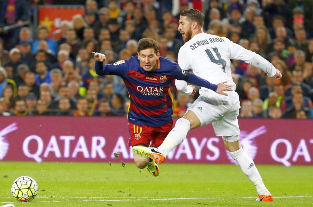 FOTO 3 faze controversate în El Clasico » Barcelona a cerut penalty la Messi, Realul "roșu" la Suarez și gol regulamentar la Bale