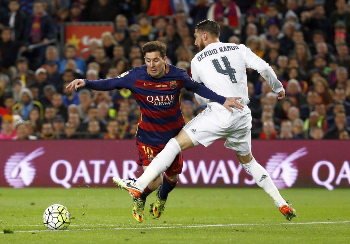 FOTO 3 faze controversate în El Clasico » Barcelona a cerut penalty la Messi, Realul "roșu" la Suarez și gol regulamentar la Bale