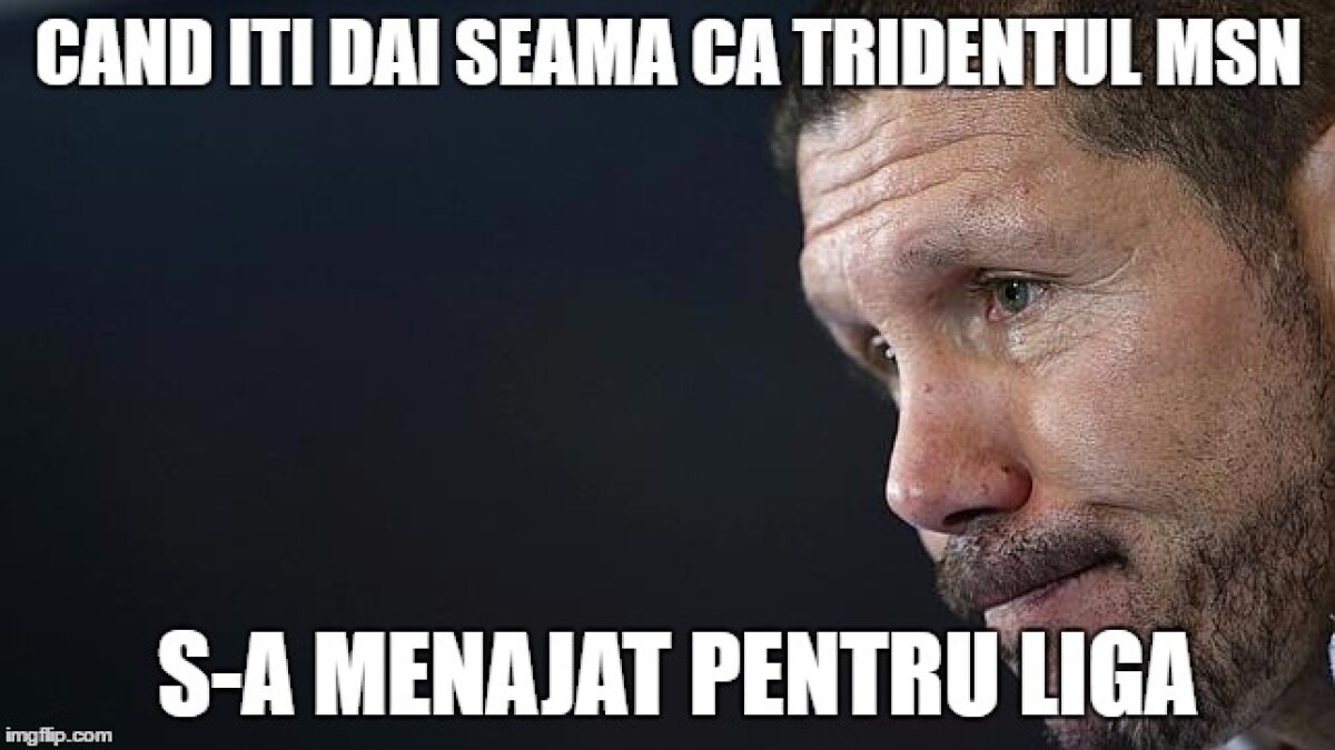 FOTO Cele mai tari meme-uri după El Clasico! Dansul lui Ronaldo, dispariția lui Messi și cum putea face diferența Andrei Ivan :D