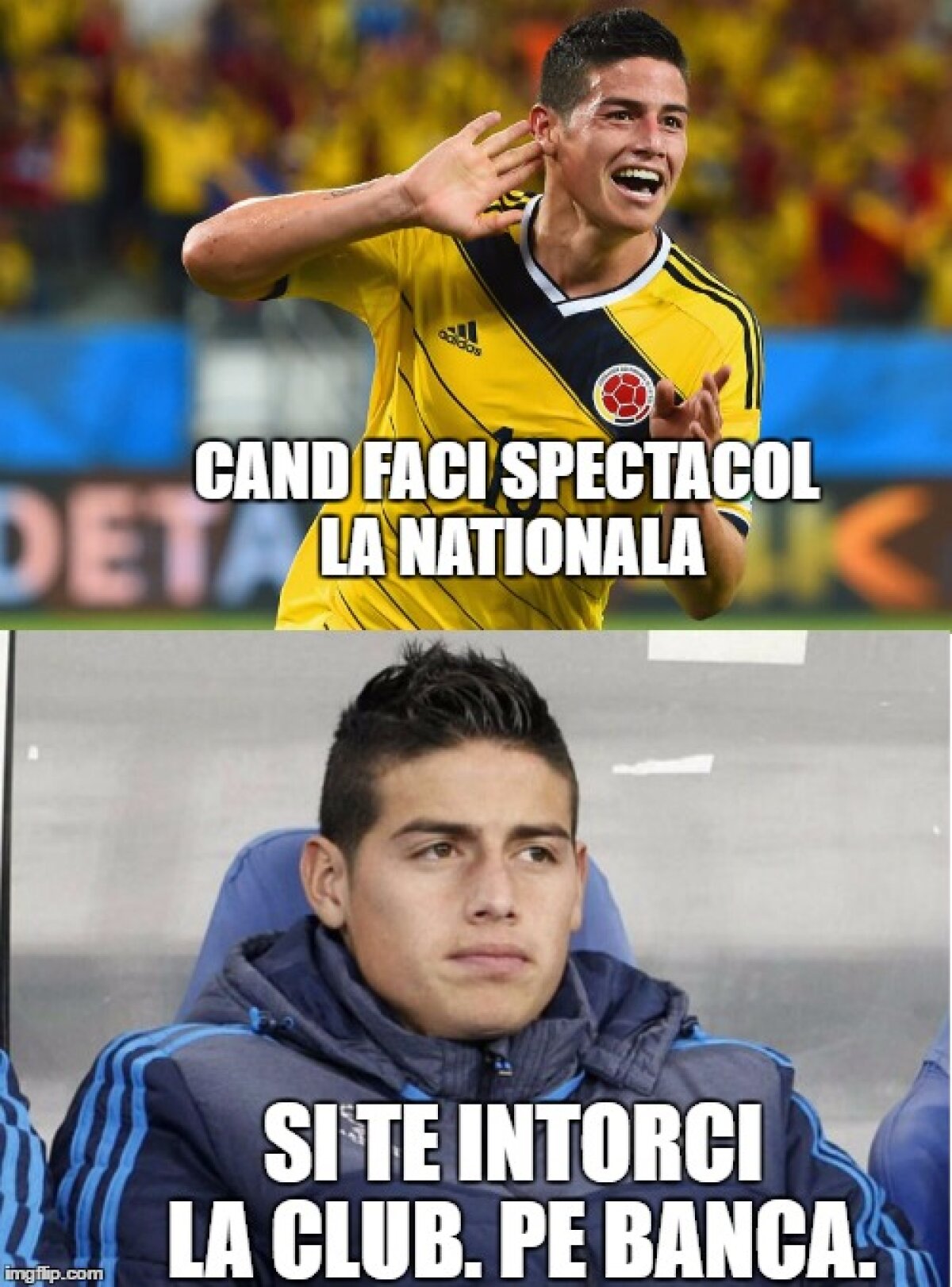 FOTO Cele mai tari meme-uri după El Clasico! Dansul lui Ronaldo, dispariția lui Messi și cum putea face diferența Andrei Ivan :D