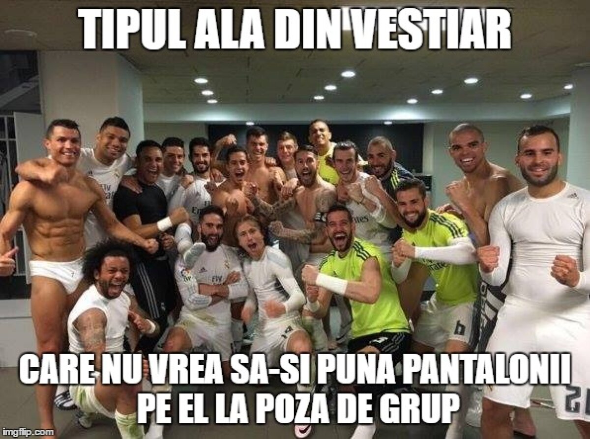 FOTO Cele mai tari meme-uri după El Clasico! Dansul lui Ronaldo, dispariția lui Messi și cum putea face diferența Andrei Ivan :D