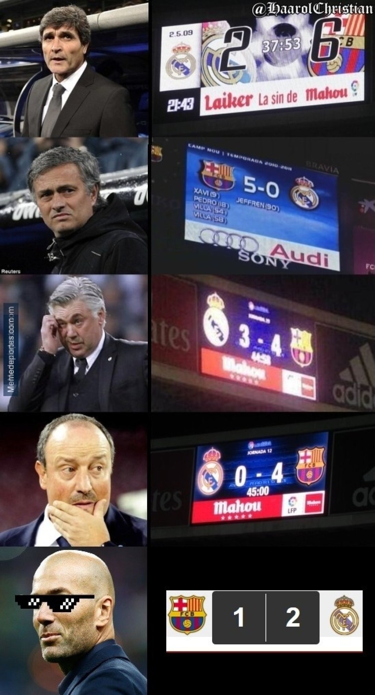 FOTO Cele mai tari meme-uri după El Clasico! Dansul lui Ronaldo, dispariția lui Messi și cum putea face diferența Andrei Ivan :D