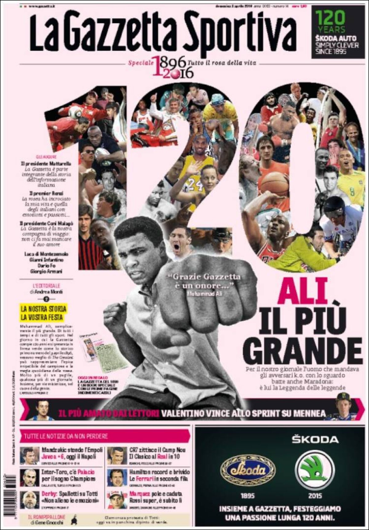 Ce scriu azi ziarele de sport din lume (3 aprilie 2016)