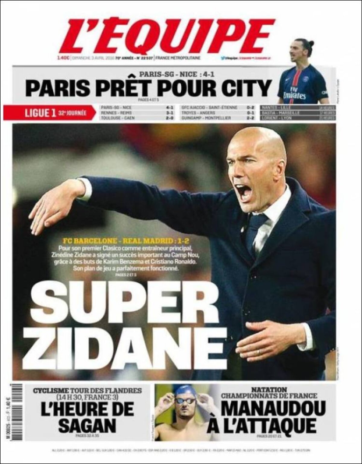 Ce scriu azi ziarele de sport din lume (3 aprilie 2016)