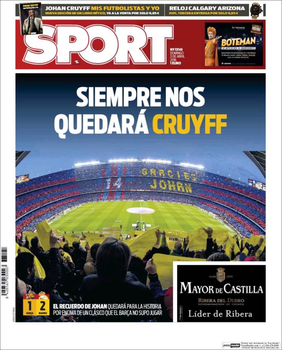 Ce scriu azi ziarele de sport din lume (3 aprilie 2016)