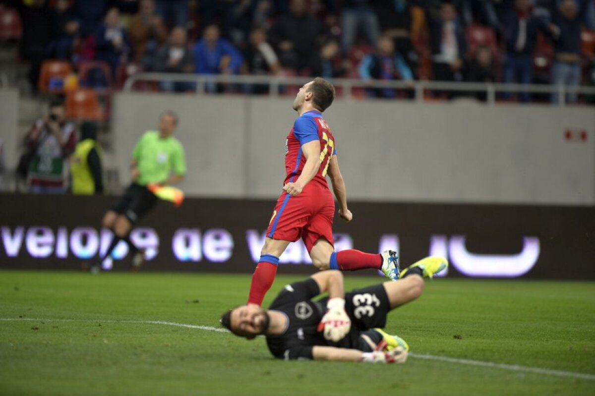 VIDEO + FOTO Steaua - ASA Tg. Mureș 2-1 » Cu Stanciu la creație, echipa lui Reghe ajunge la 4 victorii la rând și urcă din nou pe primul loc » Urmează meciul cu Dinamo