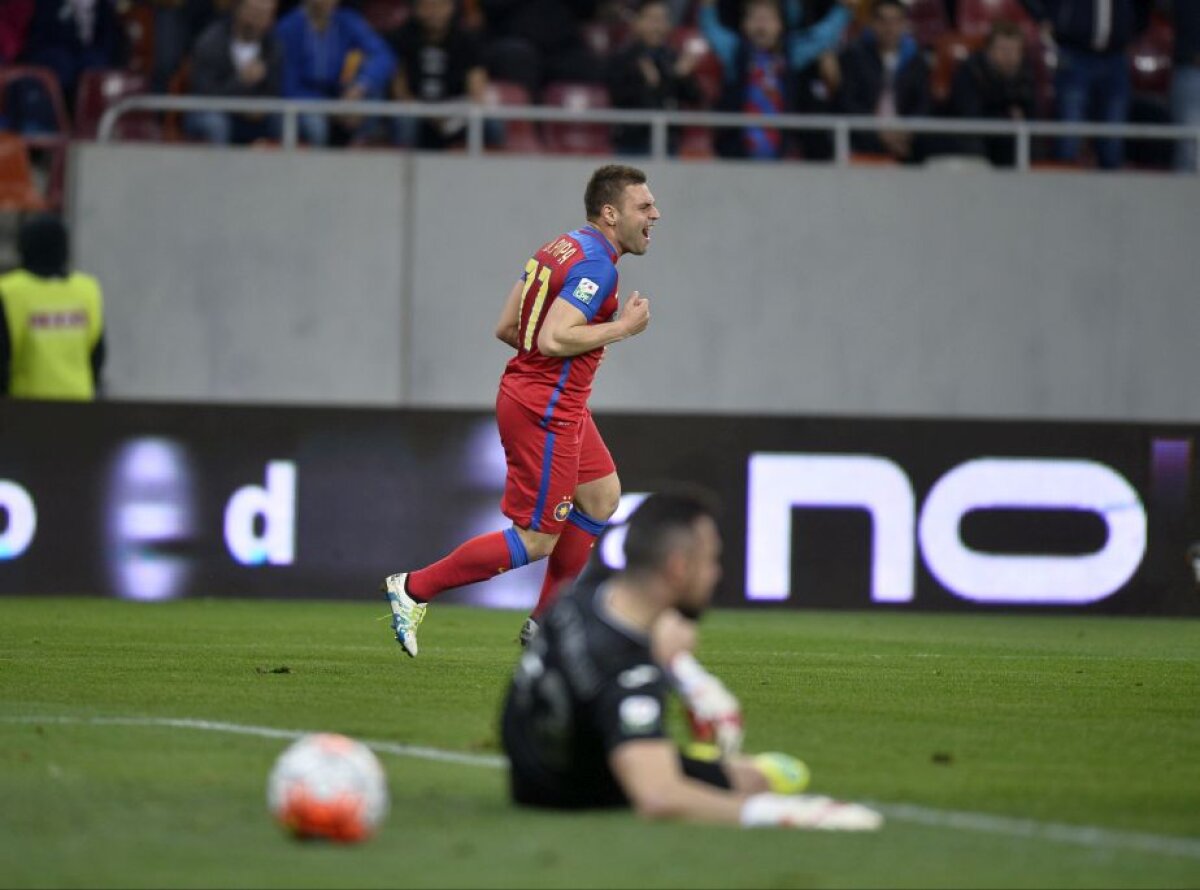 VIDEO + FOTO Steaua - ASA Tg. Mureș 2-1 » Cu Stanciu la creație, echipa lui Reghe ajunge la 4 victorii la rând și urcă din nou pe primul loc » Urmează meciul cu Dinamo