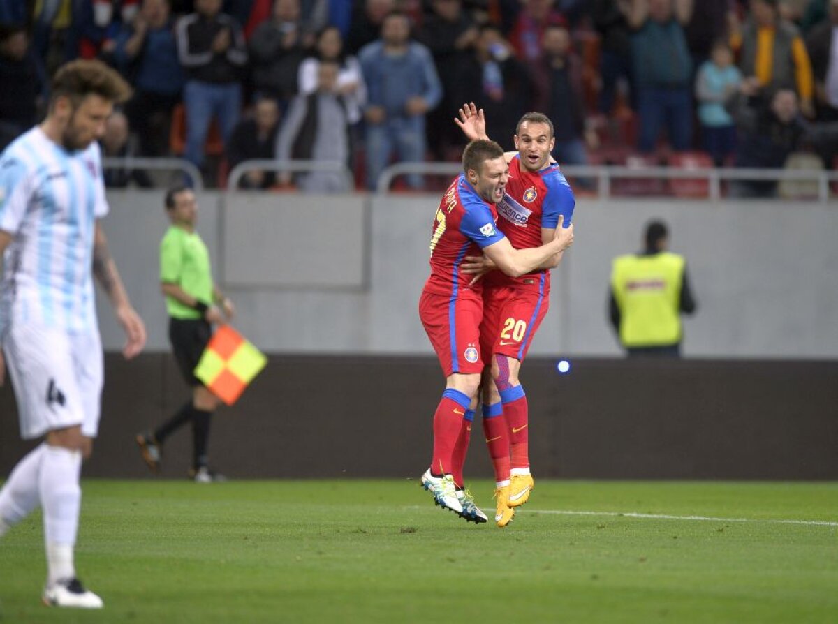 VIDEO + FOTO Steaua - ASA Tg. Mureș 2-1 » Cu Stanciu la creație, echipa lui Reghe ajunge la 4 victorii la rând și urcă din nou pe primul loc » Urmează meciul cu Dinamo