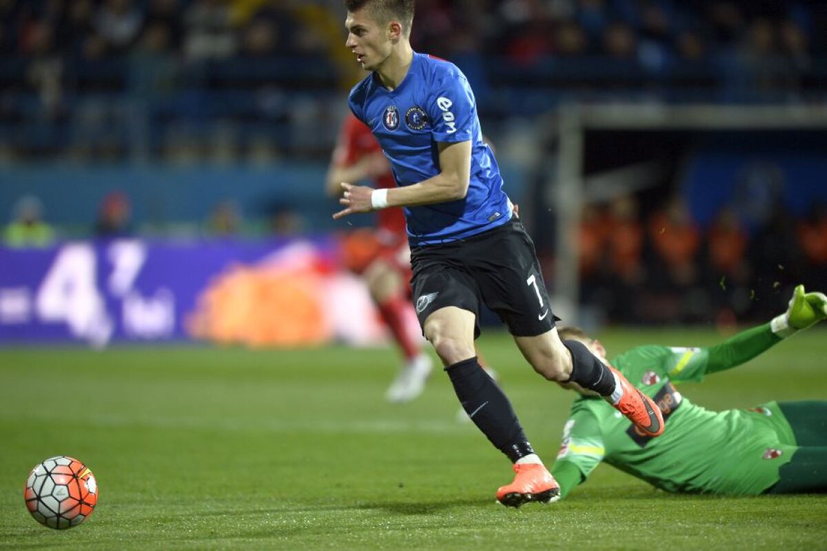 VIDEO+FOTO Dinamo întoarce pe terenul Viitorului și reușește prima victorie în play-off, 2-1!