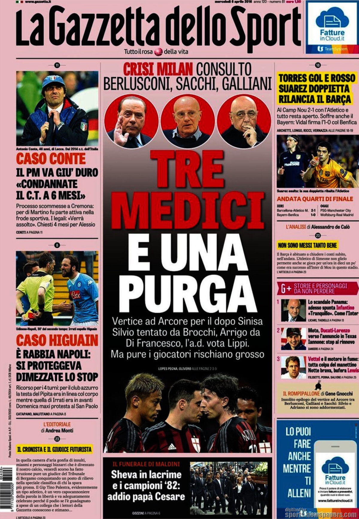 Ce scriu azi ziarele de sport din lume (6 aprilie 2016)