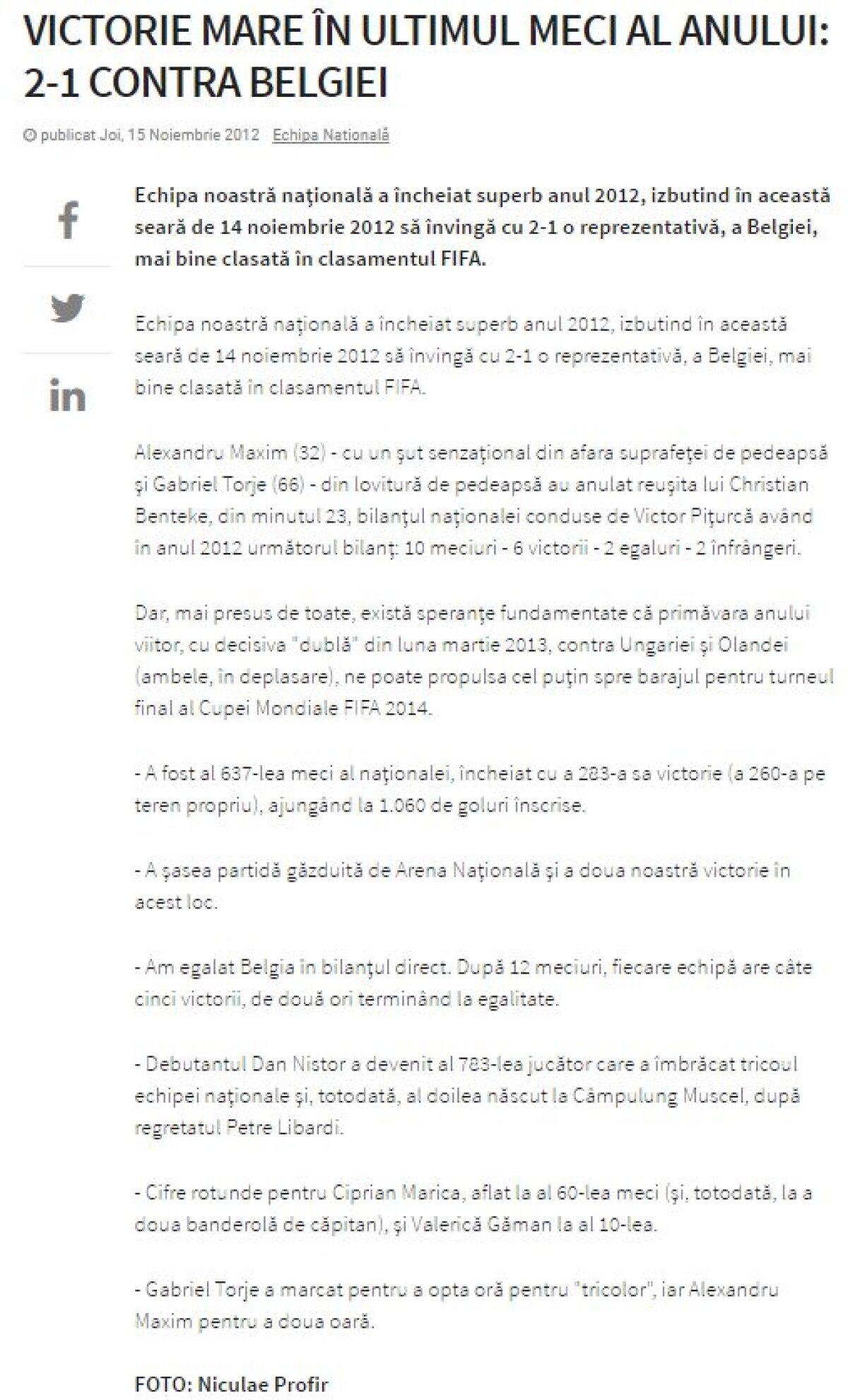 FOTO Dovada că oamenii lui Sandu știau că au comis-o la România - Belgia » Au șters toate urmele :)